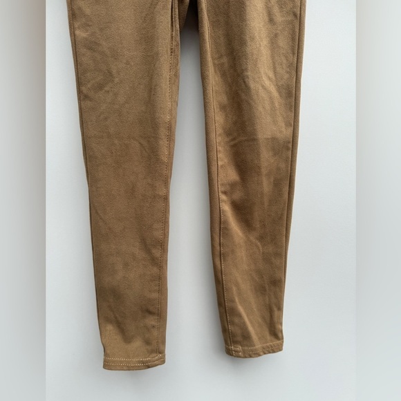 Levi’s 710 Super Skinny Faux Suede Tan Girl’s Pants Size 6 Years - Picture 5 of 14